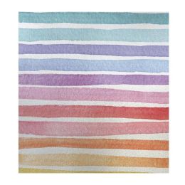 Rainbow Translucent Window Film No Glue Static Decorative Privacy Films Window Sticker for Glass; 15x39 inches